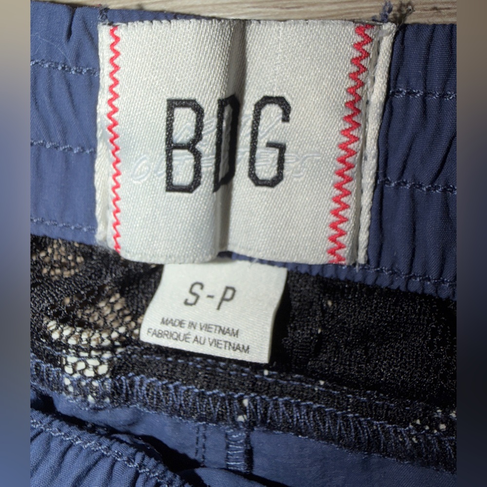 BDG Blue and Red Women’s Track Pant Elastic Waist - Picture 4 of 9